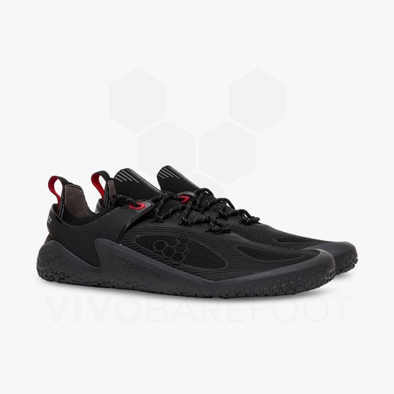 Obsidian / Dark Grey Vivobarefoot PREORDER 'MOTUS STRENGTH JJF' Women's Road Running Shoes | AU210KW