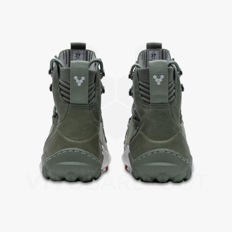 Olive Vivobarefoot Tracker Decon FG2 Men's Hiking Shoes | AU426CP