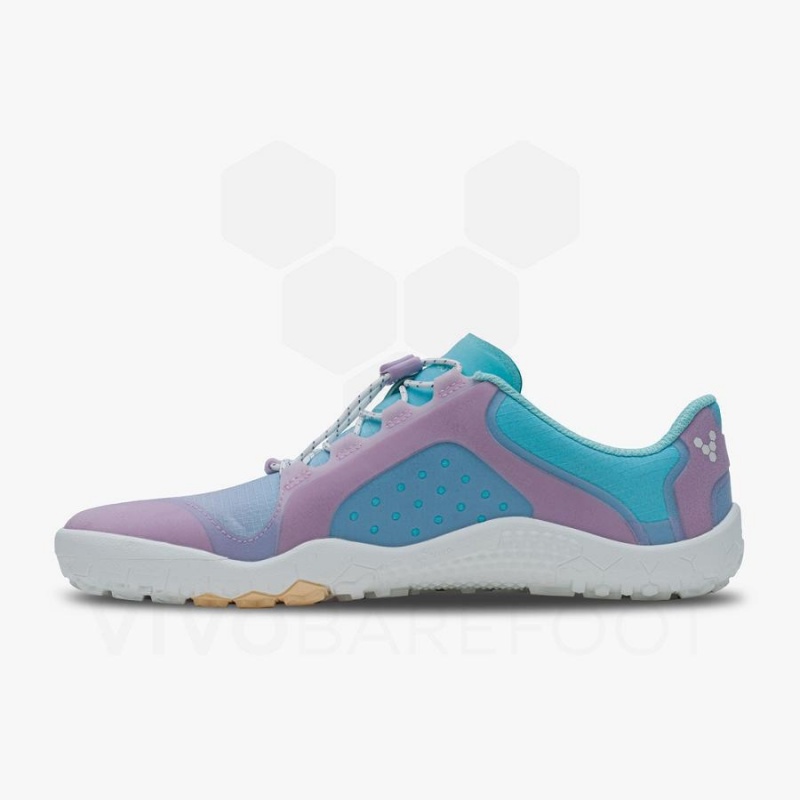 Purple Vivobarefoot Primus Trail III All Weather FG Women's Trail Running Shoes | AU206OB