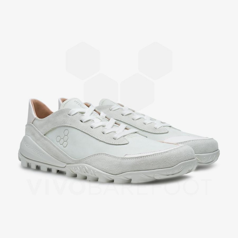 White Vivobarefoot Novus Women's Hiking Shoes | AU243DO