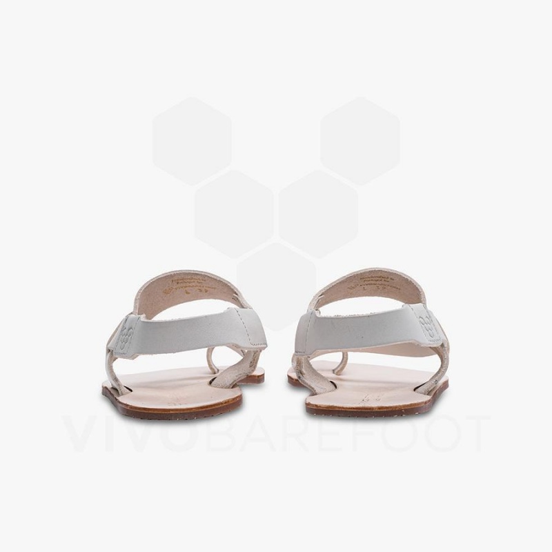 White Vivobarefoot Opanka Sandal Women's Lifestyle Shoes | AU133JE