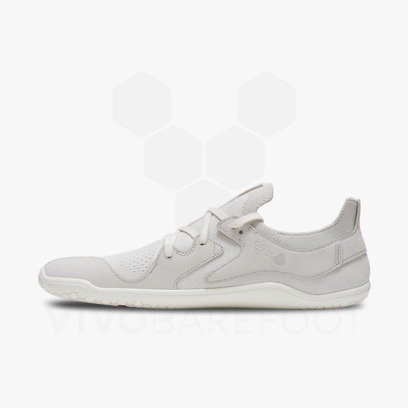 White Vivobarefoot Primus Asana II Men's Lifestyle Shoes | AU305TL