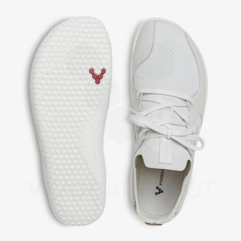 White Vivobarefoot Primus Asana Women's Lifestyle Shoes | AU137FU