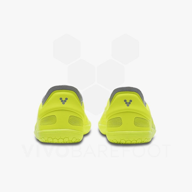 Yellow Vivobarefoot Primus Lite III Men's Road Running Shoes | AU392KW