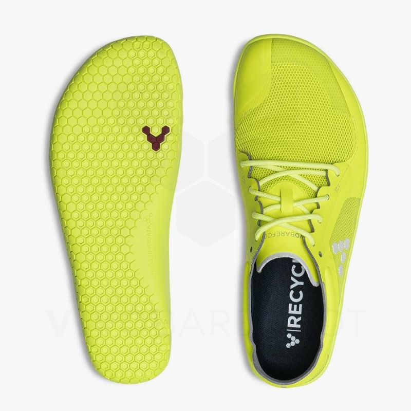 Yellow Vivobarefoot Primus Lite III Women's Road Running Shoes | AU218CP